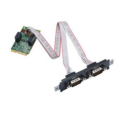 CP-102N-T MOXA 2 Port Mini PCI RS232 Serial Card, CP-102NSeries
