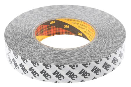 9086 25MMX50M 3M 9086 Translucent Double Sided Paper Tape, 0.19mm Thick, 16 N/cm, Paper Backing, 25mm x 50m