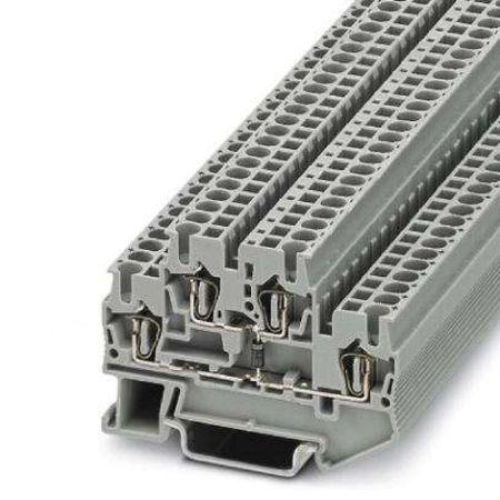 3031563 Phoenix Contact  STTB Series Grey, Spring Clamp Termination