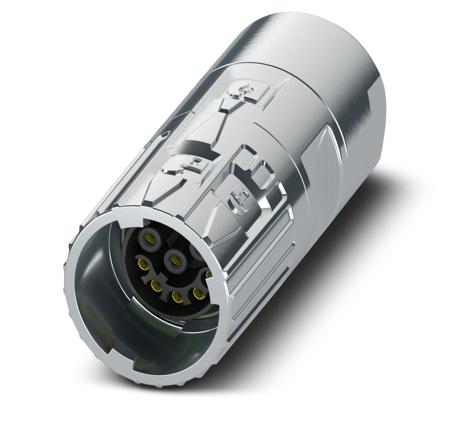 1629011 Phoenix Contact Cable Mount Industrial Circular Connectors, 8 Contacts, 17 mm Connector, Socket