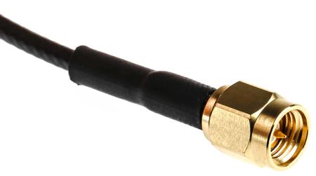 1337809-3 TE Connectivity 50 Ω, Male SMA to Male SMA Coaxial Cable Assembly, 1m Length, RG174 cable type