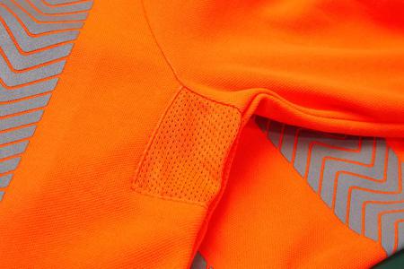 LFE976-NB-26 PULSAR LFE954 Orange Women Hi Vis Polo Shirt, 26in