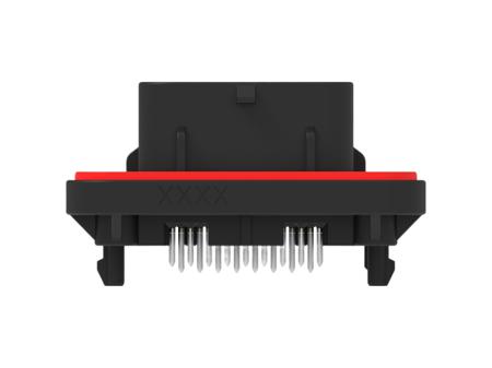 2388688-2 TE Connectivity, SUPERSEAL Automotive Connector PIN Black Board Mount 34 Way, Through Hole Termination