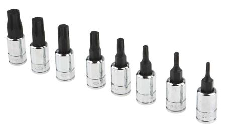 RTM.J8MGRPPB Facom Bit Sockets 8 Pieces, Hexagon