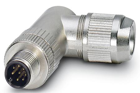 1553653 Phoenix Contact Circular Connector, 8 Contacts, Cable, M12 Connector, Plug, Male, IP67, SACC Series