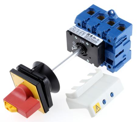 KG80.T204/GBA006.VE Kraus & Naimer 4P Pole Isolator Switch - 80A Maximum Current, 30kW Power Rating, IP65
