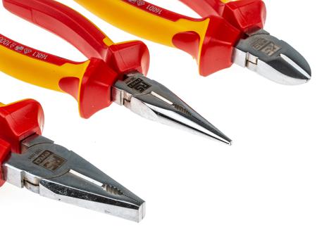 125-3099 RS Pro 12 pieces Insulated Pliers and Screwdriver Set