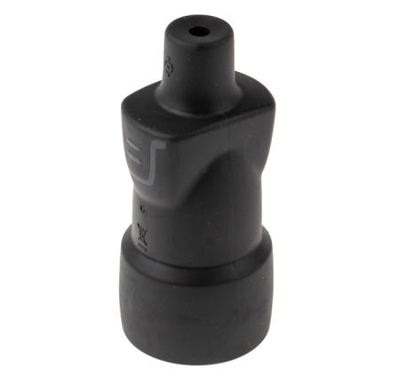 0 504 46 Legrand French Mains Connector, 16A Black, Cable Mount Rubber Screw, 250 V