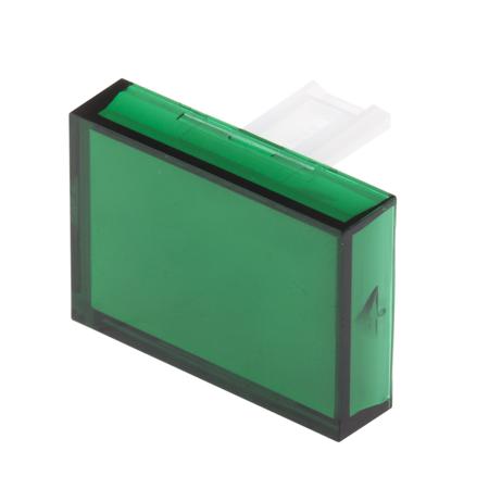 745-2587 RS PRO Green Rectangular Push Button Lens for Use with SD16 Series