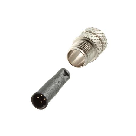 852-002-113R004 Norcomp M Series, 2 Pole Panel Mount M5 Connector Plug, Male Contacts, IP67, IP68