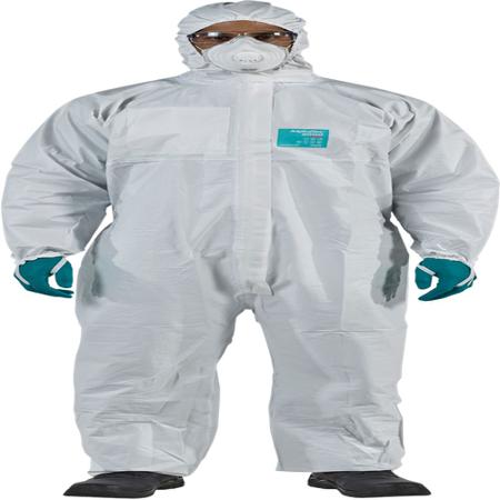 WH20T-00128-03 Ansell White Coverall, EN 1073-2, EN 1149-5, EN 14126, M
