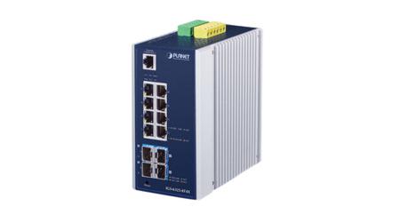 IGS-6325-8T4X Planet , Managed 12 Port Ethernet Smart Managed Switch
