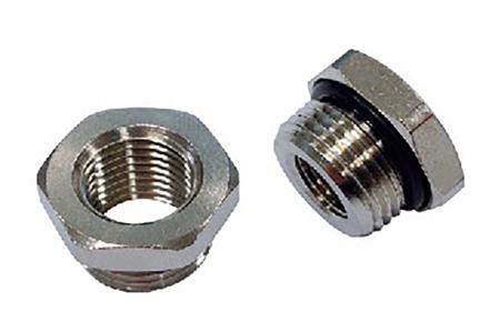 176-1020 REDUCER WITH NBR ORING - BSPP 3/8-1/8