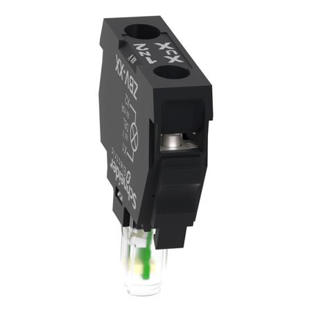 ZBVG1 Schneider Electric Harmony XB Light Block LED White 110 → 120 V Screw terminal