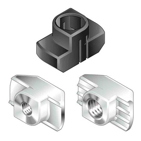 3842536606 Bosch Rexroth M4 T-Slot Nut, Connecting Component, Strut Profile 40 mm, 45 mm, 50 mm, 60 mm, Groove Size 10mm