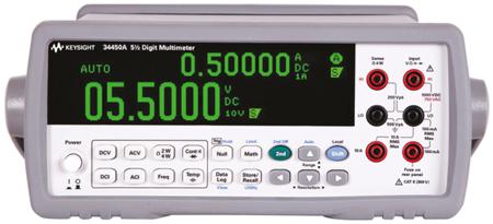 34450A Keysight Technologies Truevolt  Bench Digital Multimeter, True RMS, 10A ac Max, 10A dc Max, 750V ac Max
