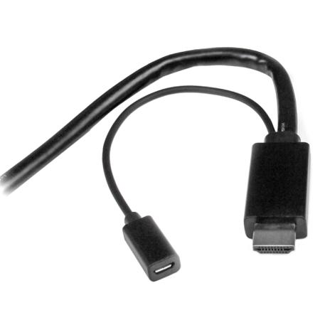 DPMDPHD2HD StarTech.com DisplayPort, Mini DisplayPort to HDMI Adapter, 2m - 4K