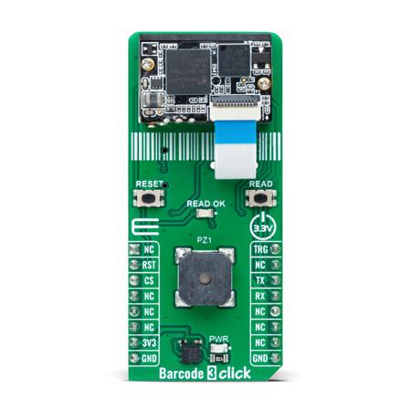 MIKROE-6130 MikroElektronika BARCODE 3 Click Click Sensor Sensor Board for Barcode 3 Click Sensor Board Industrial Use