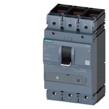 3VA1340-7EF32-0AA0 Siemens, SENTRON MCCB 3P 400A, Breaking Capacity 110 kA, Fixed Mount