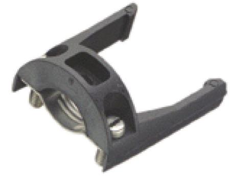 08-0628-000-008 Binder Plastic Black Cable Clamp