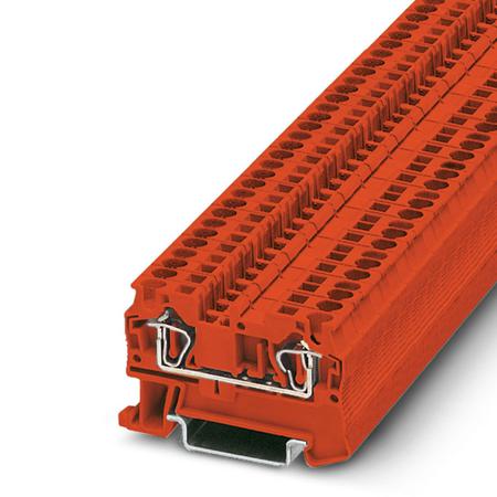3037151 Phoenix Contact  ST 4 RD Series Red, 4mm², 1-Level, Spring Cage Termination