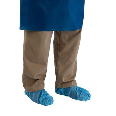 K402 3M Blue Anti-Slip Disposable Shoe Cover, One Size, 100 pack