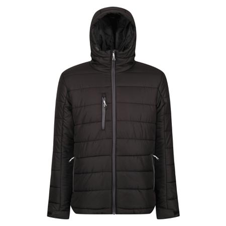 TRA241-28P-80 Regatta Professional TRA241 Black, Grey Thermal Jacket, XL