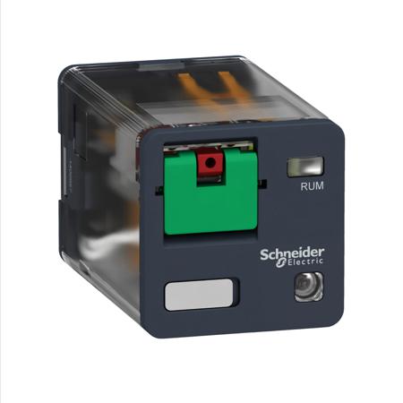 RUMC32B7 Schneider Electric, 24V Coil Relay Interface Module 3CO, 10A Switching Current Plug In,