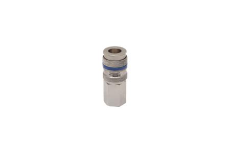 667-1917 RS PRO Brass, Steel Female Pneumatic Quick Connect Coupling, G 1/4 Female Threaded