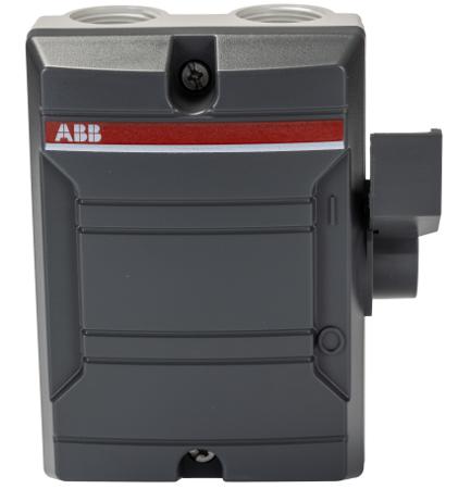 2CMA142440R1000 ABB 3 Pole Surface Mount Switch Disconnector - 25A Maximum Current, 7.5kW Power Rating, IP65