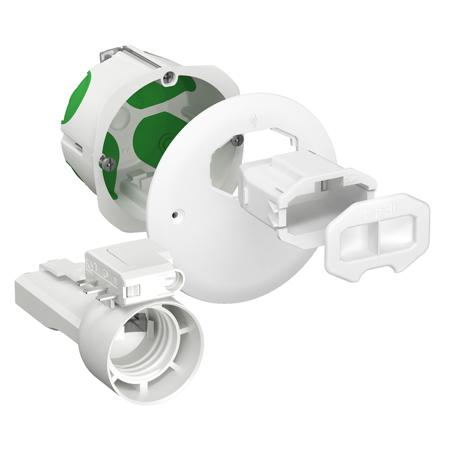 IMT35027 Schneider Electric IMT Series Green, White ABS, PC Junction Box, IP20, 49 x 71 x 71mm