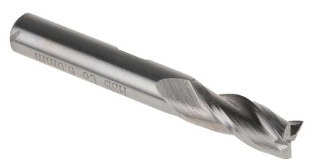 523-0600 RS Pro 48 mm HSS End Mill, 16mm Cut Length, 6mm Cut Diameter, 3 Flutes