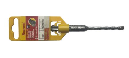 KBPS055A Starrett SDS Plus Series Carbide Tipped SDS Plus Drill Bit, 5.5mm Diameter, 110 mm Overall