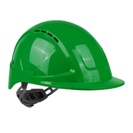 ENH00041EZ Skytec RADIUS Green Safety Helmet , Adjustable, Ventilated