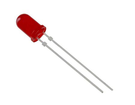 TLLR5400 Vishay1.9 V Red LED 5 mm Through Hole, Low Current