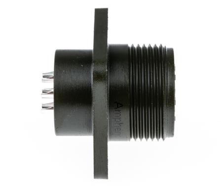 MS3102A-14S-6S Amphenol, MS3102A 6 Way Box Mount MIL Spec Circular Connector Receptacle, Socket Contacts,Shell Size 14S, Screw