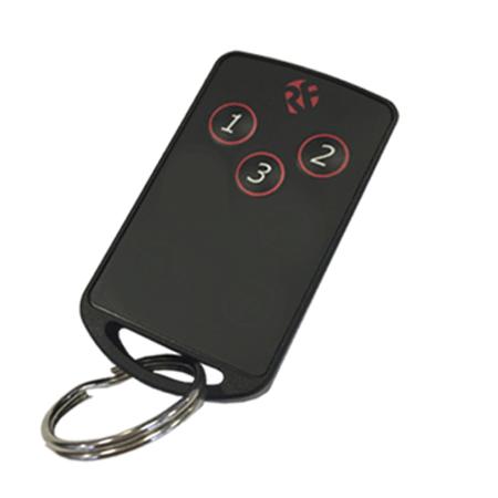 FOBLOQF-4T3 RF Solutions 3 Button Remote Key, 433.92MHz