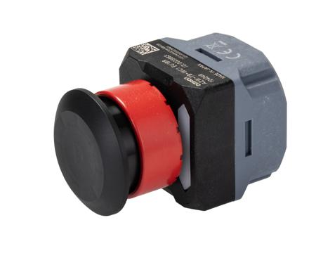 A2W-TB-WC1-EU1BR Omron A2W Black Push Button Complete Unit