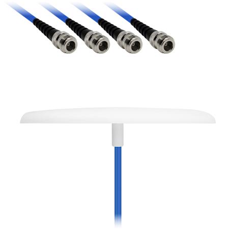 TANGO60-N-TYPE-F-S-32 Siretta TANGO60/N-TYPE/F/S/32 Round Antenna with Type N Female Connector, 5G NR, Bluetooth, GSM (2G), ISM, LTE Cat M,