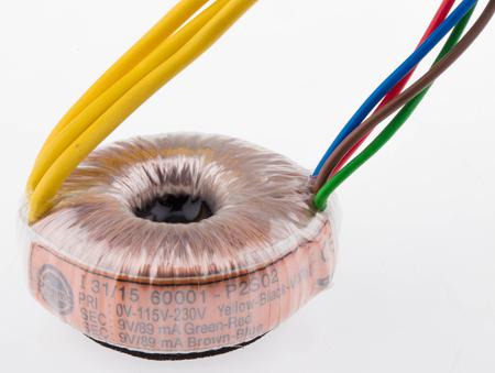 60001 Nuvotem Talema 115 V ac, 230 V ac, 2 x 9V ac Toroidal Transformer, 1.6VA 2 Output