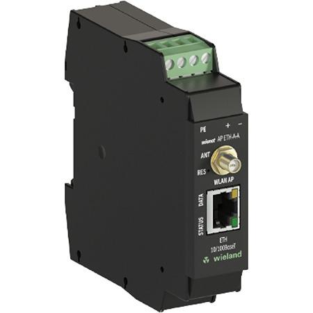 83-040-0051-0 Wieland 83.040.0051.0 1 Port Wireless Access Point, IEEE 802.11/b/g/n, 300Mbit/s