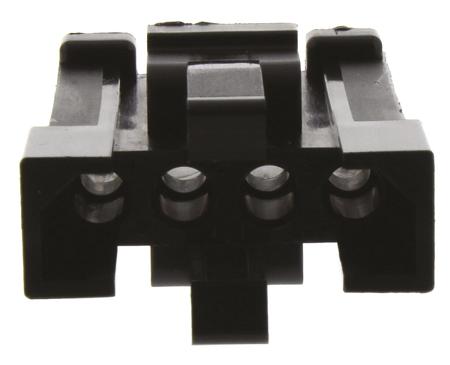 TST04PA00---192990-0370 ITT Cannon, Trident Male Connector Housing, 5.08mm Pitch, 4 Way, 1 Row