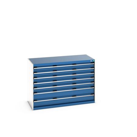 40022117-11V Bott 7 Cabinet, Steel, 900mm x 650mm x 1300mm, Blue