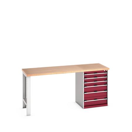 41003494-24V Bott 41003494.24V Sheet Steel Workbench, 940mm x 750mm x 2000mm