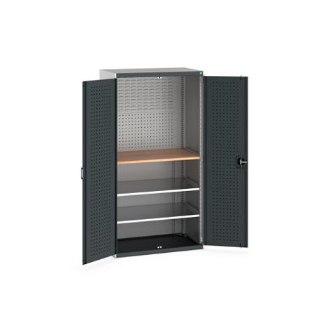 40022090-19V Bott 2 Door Steel Floor Standing Cupboard, 1300 x 650 x 2000mm