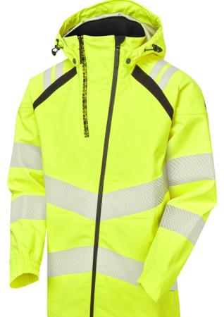 LFE959-12 PULSAR LFE959 Yellow Women Hi Vis Jacket, 12