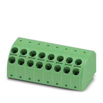 1725636 Phoenix Contact, 5mm Pitch, 5/..-PH, PTDA 2, 16 Way, , Pluggable Terminal Block, Plug, PCB Mount, Push In Spring