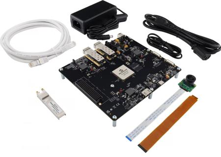 MPF200-ETH-SENSOR-BRIDGE Microchip PolarFire Ethernet Sensor Bridge Image Sensor Sensor Board for FPGA MPF200T-FCG784E NVIDIA Holoscan SDK