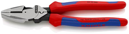 09 12 240 Knipex  Pliers, 240 mm Overall, Straight Tip