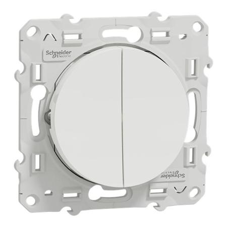 S520227 Schneider Electric Odace 2011 Series Push Button, Flush Mount, 250V, IP21D